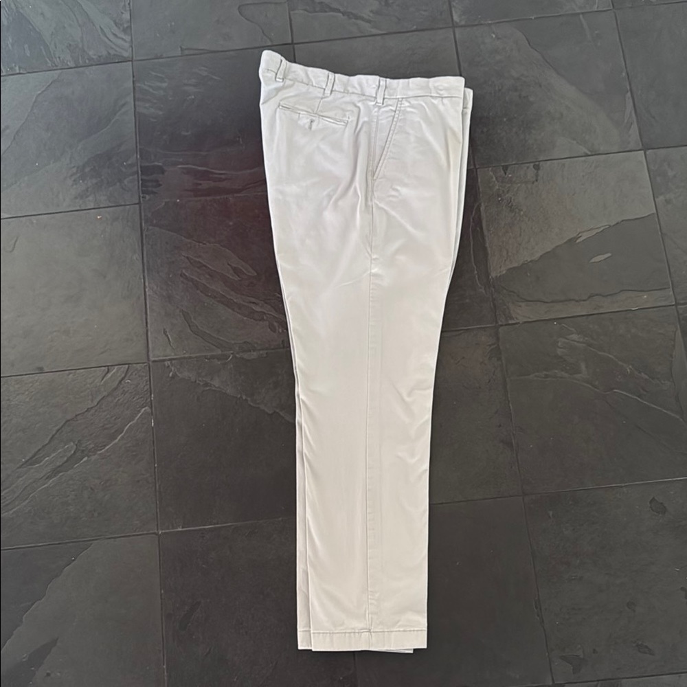 Nordstrom White Chinos Comfortable Straight Leg